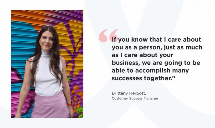 Brittany Herbott, Customer Success Manager