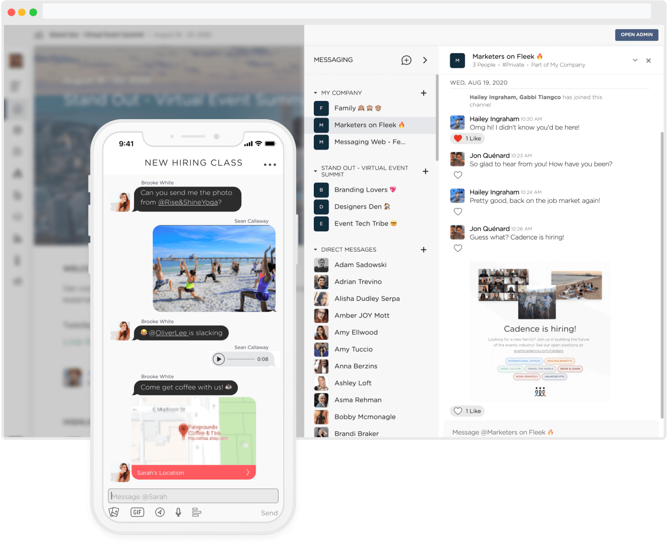 <p><span>Oftentimes, group chats can get overwhelming and flooded with messages. With this feature, your guests will be able to call attention to important messages and content.</span></p>
