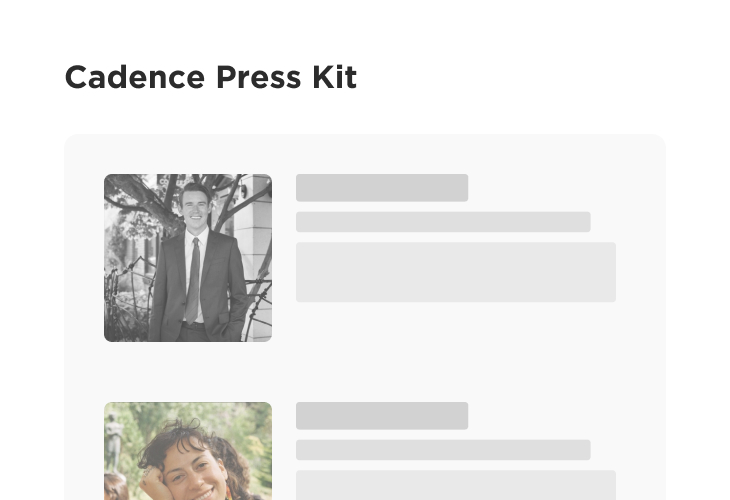 Cadence Press Kit