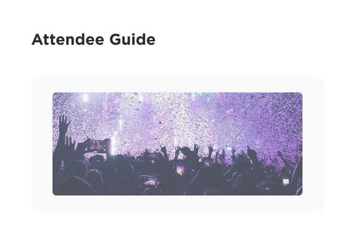 Attendee Experience Guide